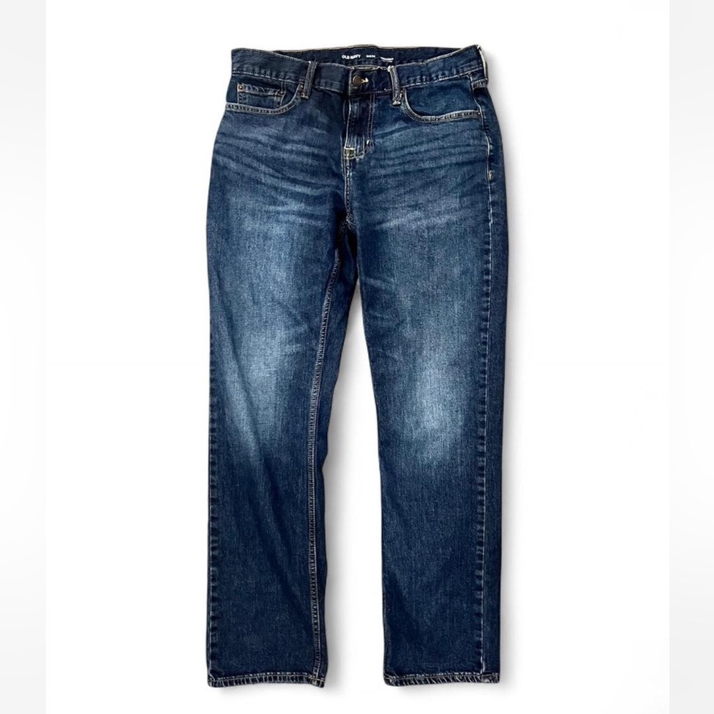 Old Navy Dark Blue Straight Jeans